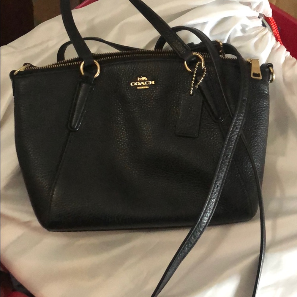 COACH MINI KELSEY SATCHEL PEBBLE LEATHER F28994